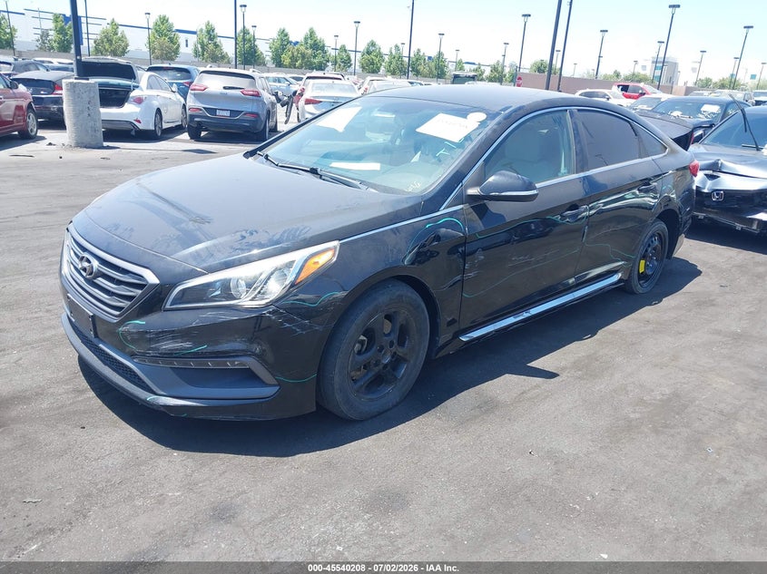 2017 Hyundai Sonata VIN 5NPE34AFXHH554278 IAAI salvage auction — LEFT SIDE, Salvage Certificate (California), sold $2,000 on 2026-07-30 (photo 2)