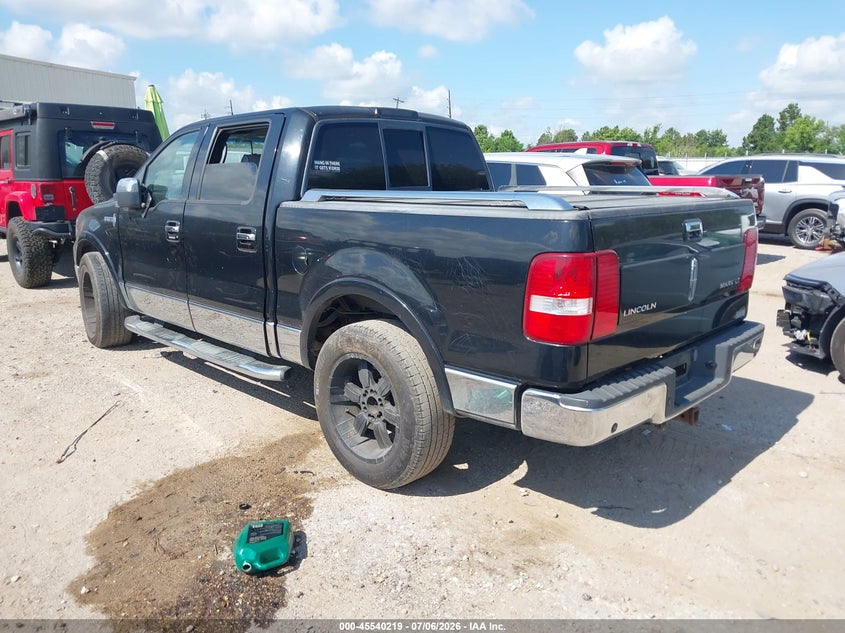 2006 Lincoln Mark series VIN 5LTPW16556FJ09658 IAAI salvage auction — NORMAL WEAR, Original (Texas), sold $850 on 2026-07-09 (photo 3)