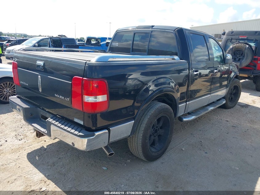 2006 Lincoln Mark series VIN 5LTPW16556FJ09658 IAAI salvage auction — NORMAL WEAR, Original (Texas), sold $850 on 2026-07-09 (photo 4)