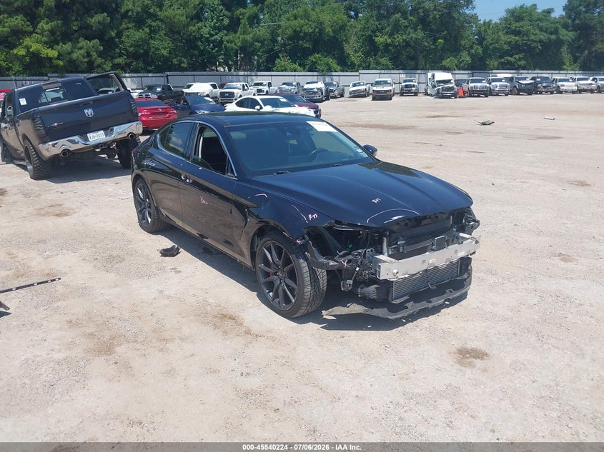 2020 Genesis G70 VIN KMTG34LE5LU050976 — IAAI salvage auction photo
