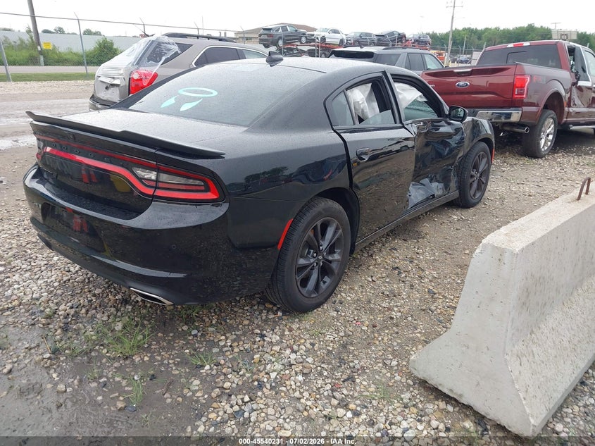 2020 Dodge Charger VIN 2C3CDXJG8LH200926 IAAI salvage auction — SIDE, Junk Bill Of Sale Mv2459 (Wisconsin), sold $3,600 on 2026-07-26 (photo 4)