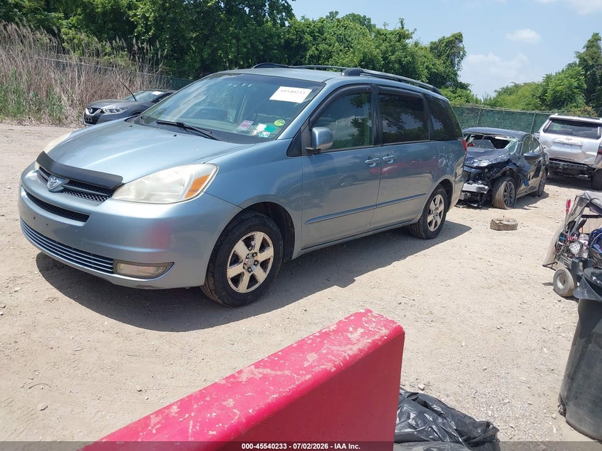 2005 Toyota Sienna VIN 5TDZA22C65S282088 IAAI salvage auction — NORMAL WEAR, Clear (Maryland), sold $775 on 2026-07-30 (photo 2)