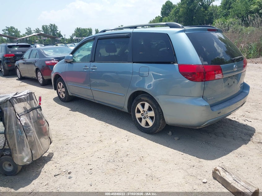 2005 Toyota Sienna VIN 5TDZA22C65S282088 IAAI salvage auction — NORMAL WEAR, Clear (Maryland), sold $775 on 2026-07-30 (photo 3)