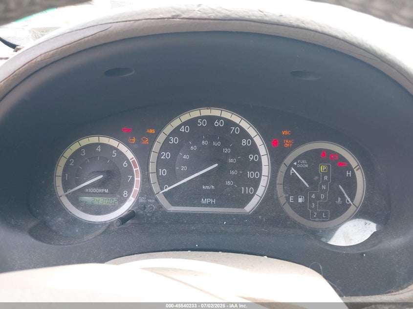 2005 Toyota Sienna VIN 5TDZA22C65S282088 IAAI salvage auction — NORMAL WEAR, Clear (Maryland), sold $775 on 2026-07-30 (photo 7)