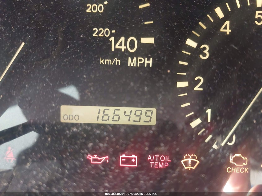 2000 Lexus Rx 300 VIN JT6HF10U3Y0105077 IAAI salvage auction — NORMAL WEAR, Clear (District Of Columbia), sold $875 on 2026-07-28 (photo 7)