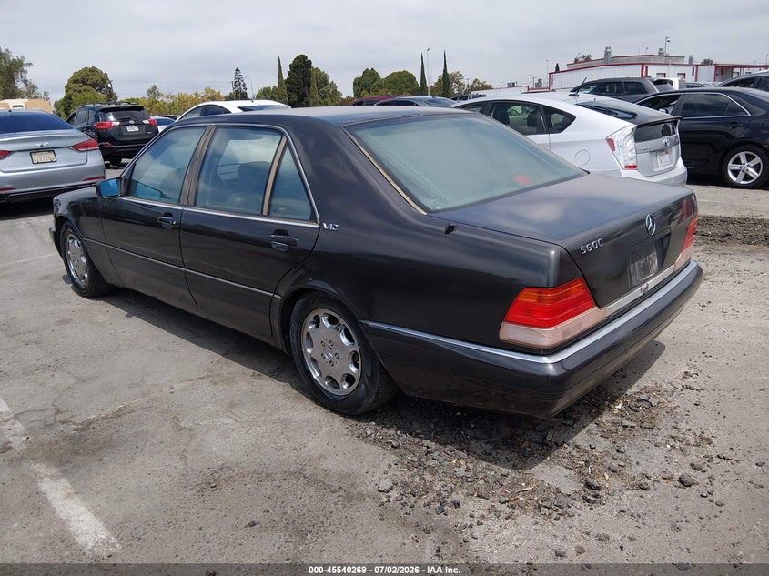 1995 Mercedes-benz S class VIN WDBGA57E7SA274057 IAAI salvage auction — NORMAL WEAR, Clear - Dealer Only (California), sold $9,600 on 2026-07-09 (photo 3)