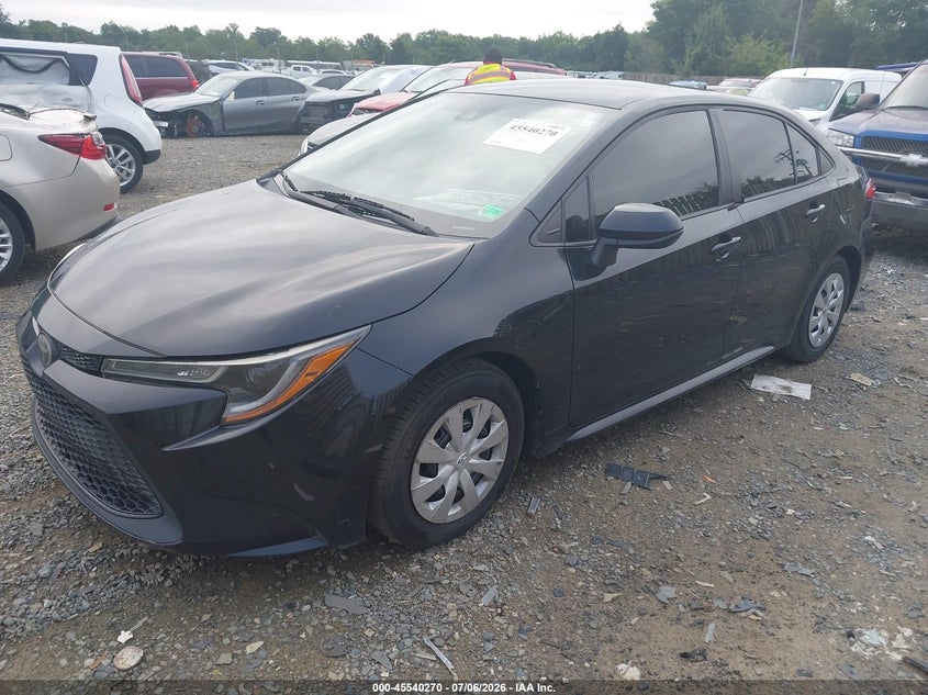 2020 Toyota Corolla VIN 5YFDPRAE7LP064316 IAAI salvage auction — RIGHT SIDE, Salvage (Virginia), sold $2,950 on 2026-07-27 (photo 2)