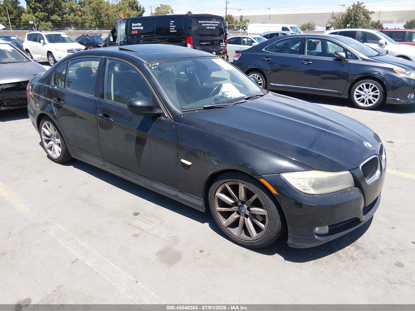 2011 BMW 3 series VIN WBAPH7G53BNN02358 IAAI salvage auction — NORMAL WEAR, Clear - Dealer Only (California), sold $375 on 2026-07-29 (photo 1)