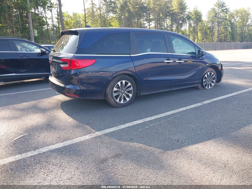 2023 Honda Odyssey VIN 5FNRL6H68PB057438 IAAI salvage auction — RIGHT FRONT, Mv-907A (New York), sold $13,050 on 2026-07-30 (photo 4)