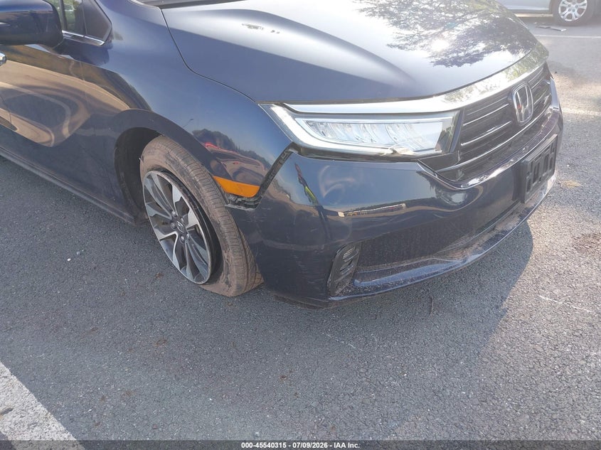 2023 Honda Odyssey VIN 5FNRL6H68PB057438 IAAI salvage auction — RIGHT FRONT, Mv-907A (New York), sold $13,050 on 2026-07-30 (photo 6)