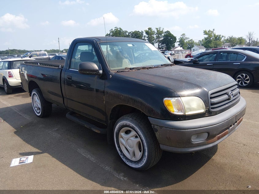 2001 Toyota Tundra VIN 5TBJN32141S184802 IAAI salvage auction — NORMAL WEAR, Clear (New Jersey), sold $2,075 on 2026-07-13 (photo 1)