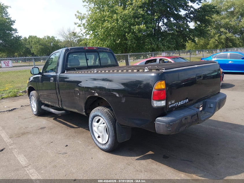 2001 Toyota Tundra VIN 5TBJN32141S184802 IAAI salvage auction — NORMAL WEAR, Clear (New Jersey), sold $2,075 on 2026-07-13 (photo 3)
