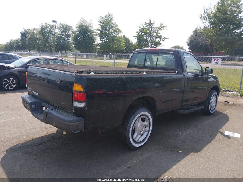 2001 Toyota Tundra VIN 5TBJN32141S184802 IAAI salvage auction — NORMAL WEAR, Clear (New Jersey), sold $2,075 on 2026-07-13 (photo 4)