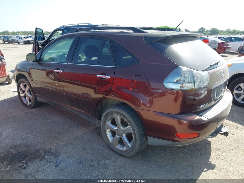 2008 Lexus Rx 350 VIN JTJGK31U180011819 IAAI salvage auction — NORMAL WEAR, Original (Texas), sold $675 on 2026-07-28 (photo 3)