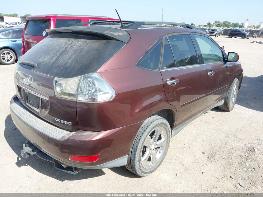 2008 Lexus Rx 350 VIN JTJGK31U180011819 IAAI salvage auction — NORMAL WEAR, Original (Texas), sold $675 on 2026-07-28 (photo 4)