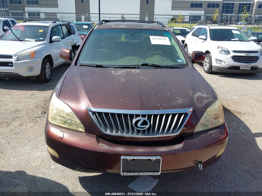 2008 Lexus Rx 350 VIN JTJGK31U180011819 IAAI salvage auction — NORMAL WEAR, Original (Texas), sold $675 on 2026-07-28 (photo 6)