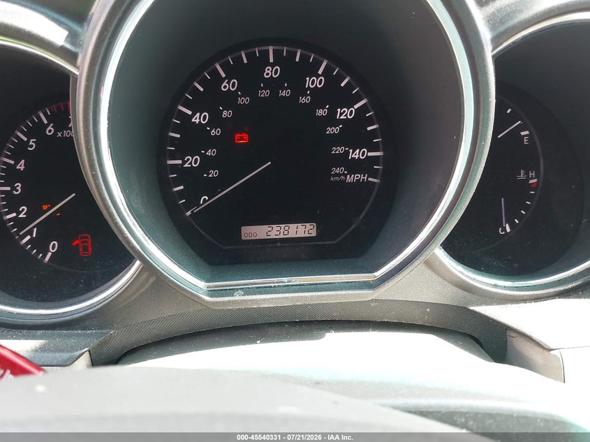 2008 Lexus Rx 350 VIN JTJGK31U180011819 IAAI salvage auction — NORMAL WEAR, Original (Texas), sold $675 on 2026-07-28 (photo 7)