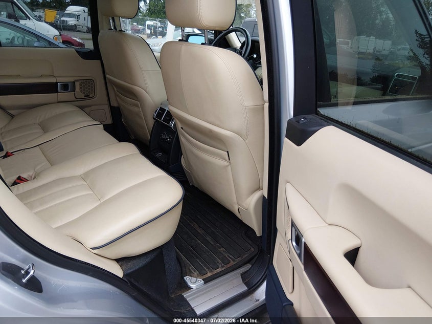 2008 Land rover RANGE ROVER VIN SALME15498A267186 IAAI salvage auction — NORMAL WEAR, Clear (Washington), sold $425 on 2026-07-22 (photo 8)