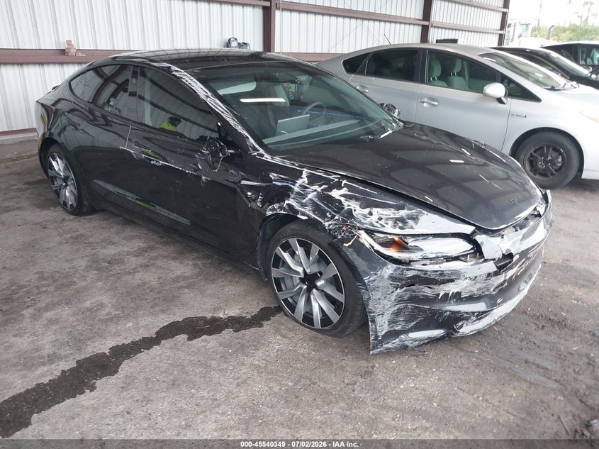 2026 Tesla Model 3 VIN 5YJ3E1EA0TF144286 — IAAI salvage auction photo