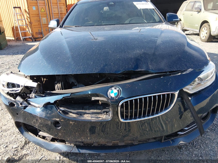 2017 BMW 4er VIN WBA4F7C35HG788126 IAAI salvage auction — FRONT END, Salvage (Idaho), sold $2,550 on 2026-08-03 (photo 6)