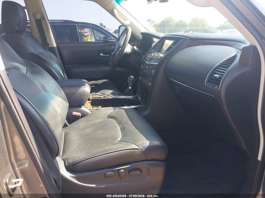 2017 Infiniti Qx80 VIN JN8AZ2NF5H9644186 IAAI salvage auction — FRONT END, Rebuildable (Florida), sold $1,900 on 2026-07-29 (photo 5)