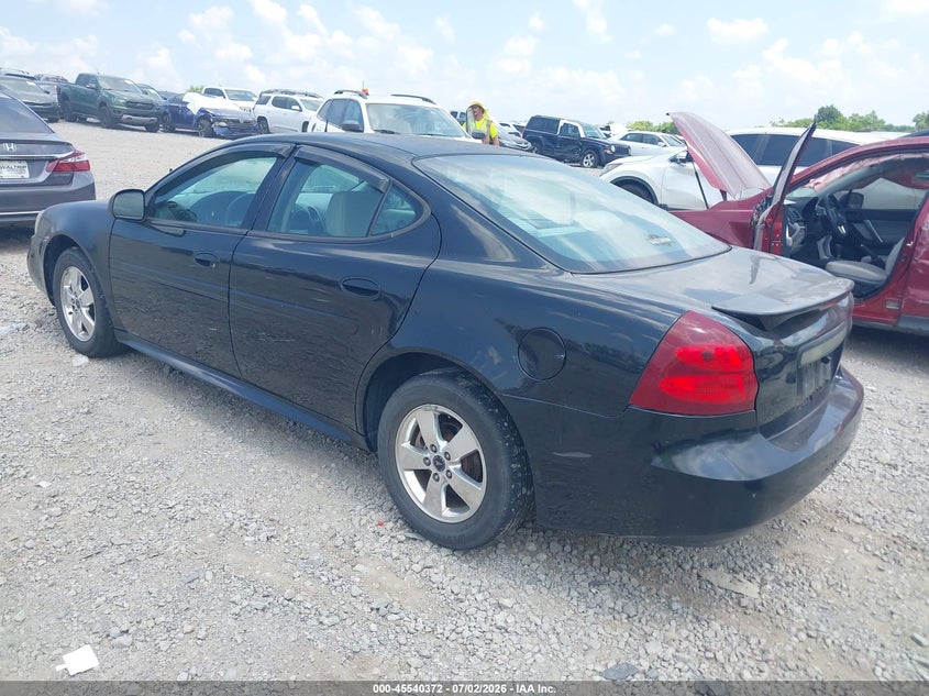 2005 Pontiac Grand prix VIN 2G2WP522X51176037 IAAI salvage auction — NORMAL WEAR, Clear (Tennessee), sold $225 on 2026-07-09 (photo 3)