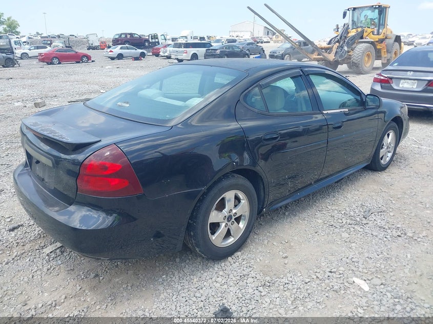 2005 Pontiac Grand prix VIN 2G2WP522X51176037 IAAI salvage auction — NORMAL WEAR, Clear (Tennessee), sold $225 on 2026-07-09 (photo 4)