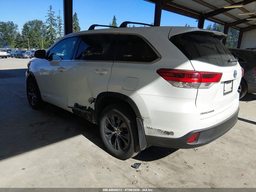 2018 Toyota Highlander VIN 5TDBGRFH5JS051109 IAAI salvage auction — FRONT END, Bill Of Sale (Washington), sold $5,000 on 2026-07-29 (photo 3)