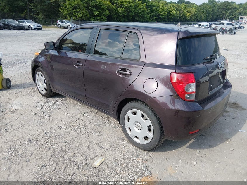 2013 Scion Xd VIN JTKKUPB41D1029232 IAAI salvage auction — NORMAL WEAR, Clear (Georgia), sold $850 on 2026-07-17 (photo 3)