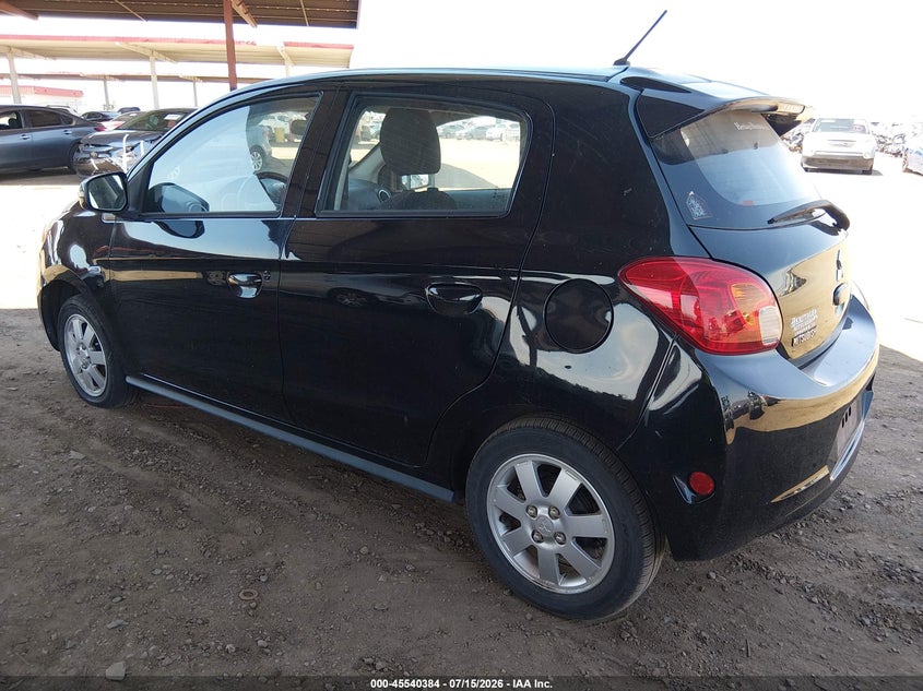 2015 Mitsubishi Mirage VIN ML32A4HJ5FH058189 IAAI salvage auction — NORMAL WEAR, Clear-Dealer Only (Arizona), sold $25 on 2026-07-28 (photo 3)
