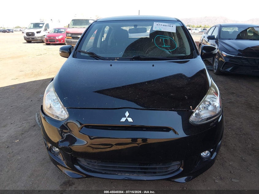2015 Mitsubishi Mirage VIN ML32A4HJ5FH058189 IAAI salvage auction — NORMAL WEAR, Clear-Dealer Only (Arizona), sold $25 on 2026-07-28 (photo 6)