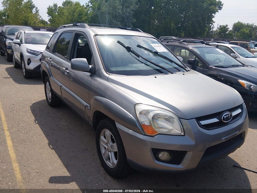 2009 Kia Sportage VIN KNDJE723397574943 IAAI salvage auction — UNKNOWN, Clear (Colorado), sold $625 on 2026-07-10 (photo 1)