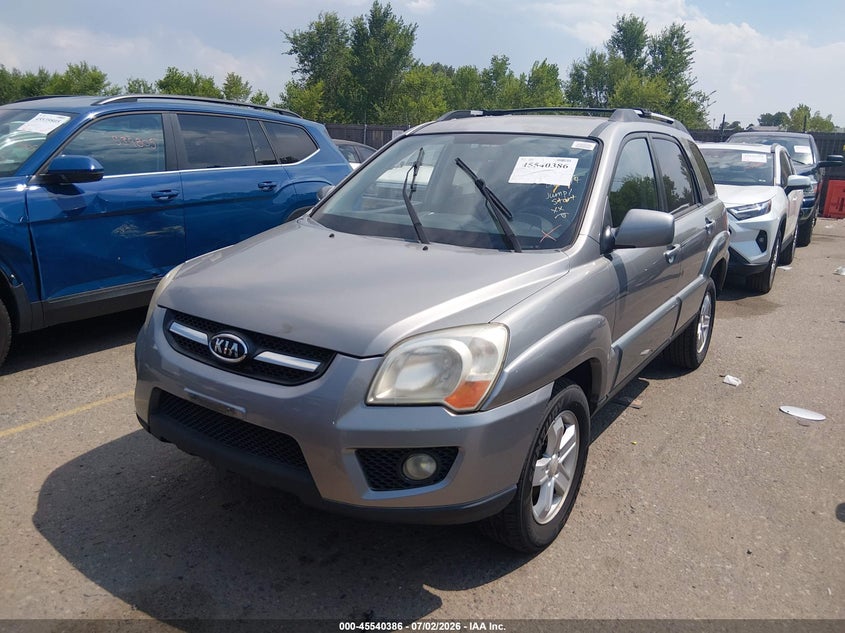 2009 Kia Sportage VIN KNDJE723397574943 IAAI salvage auction — UNKNOWN, Clear (Colorado), sold $625 on 2026-07-10 (photo 2)