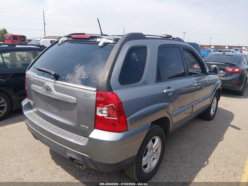 2009 Kia Sportage VIN KNDJE723397574943 IAAI salvage auction — UNKNOWN, Clear (Colorado), sold $625 on 2026-07-10 (photo 4)