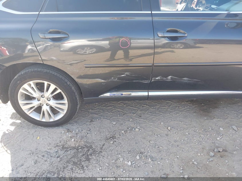 2010 Lexus Rx VIN JTJBC1BA9A2023906 IAAI salvage auction — REAR END, Salvage (Pennsylvania), sold $2,550 on 2026-07-31 (photo 6)