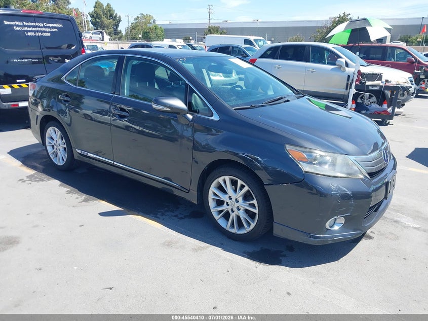 2010 Lexus Hs 250h VIN JTHBB1BA6A2030526 IAAI salvage auction — NORMAL WEAR, Clear-Dealer Only (Iowa), sold $1,275 on 2026-07-29 (photo 1)
