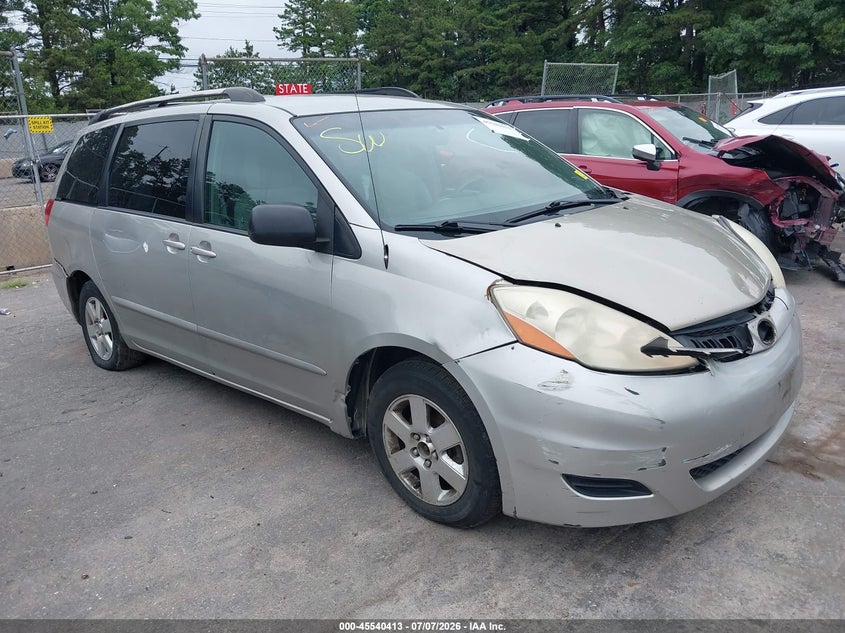 2008 Toyota Sienna VIN 5TDZK23C68S207228 IAAI salvage auction — FRONT END, Mv-907A (New York), sold $325 on 2026-07-28 (photo 6)