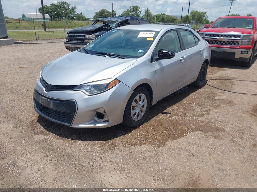 2016 Toyota Corolla VIN 5YFBURHE6GP478957 IAAI salvage auction — NORMAL WEAR, Salvage Title, sold $1,300 on 2026-07-28 (photo 2)