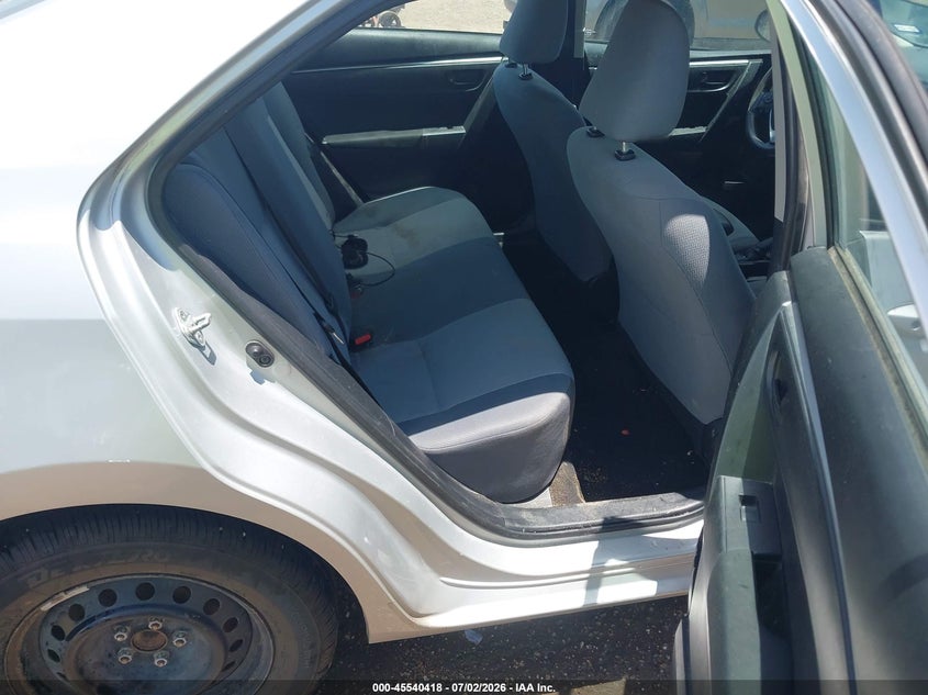 2016 Toyota Corolla VIN 5YFBURHE6GP478957 IAAI salvage auction — NORMAL WEAR, Salvage Title, sold $1,300 on 2026-07-28 (photo 8)