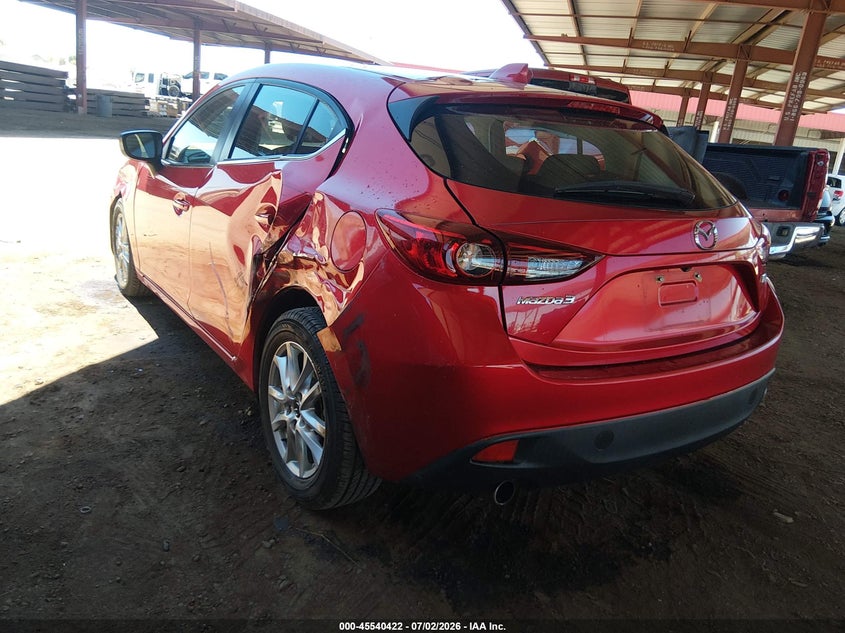 2015 Mazda 3 VIN JM1BM1M72F1241569 IAAI salvage auction — REAR END, Salvage Title, sold $1,650 on 2026-07-28 (photo 3)