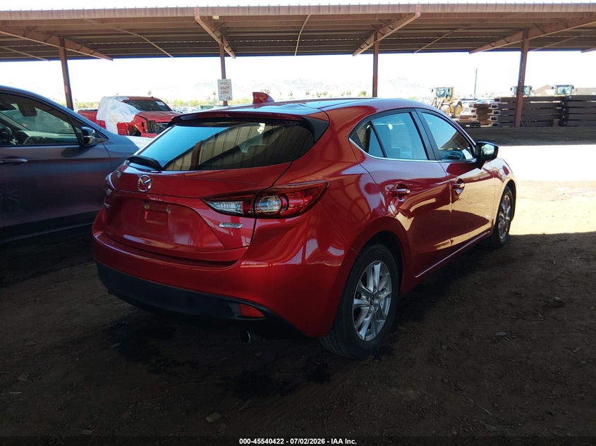 2015 Mazda 3 VIN JM1BM1M72F1241569 IAAI salvage auction — REAR END, Salvage Title, sold $1,650 on 2026-07-28 (photo 4)