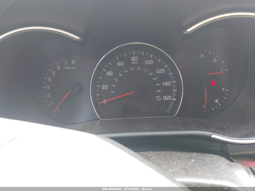 2014 Kia Sorento VIN 5XYKT4A64EG456496 IAAI salvage auction — FRONT END, Nrc Lienholder Repossession Paperwork (Texas), sold $275 on 2026-07-30 (photo 7)