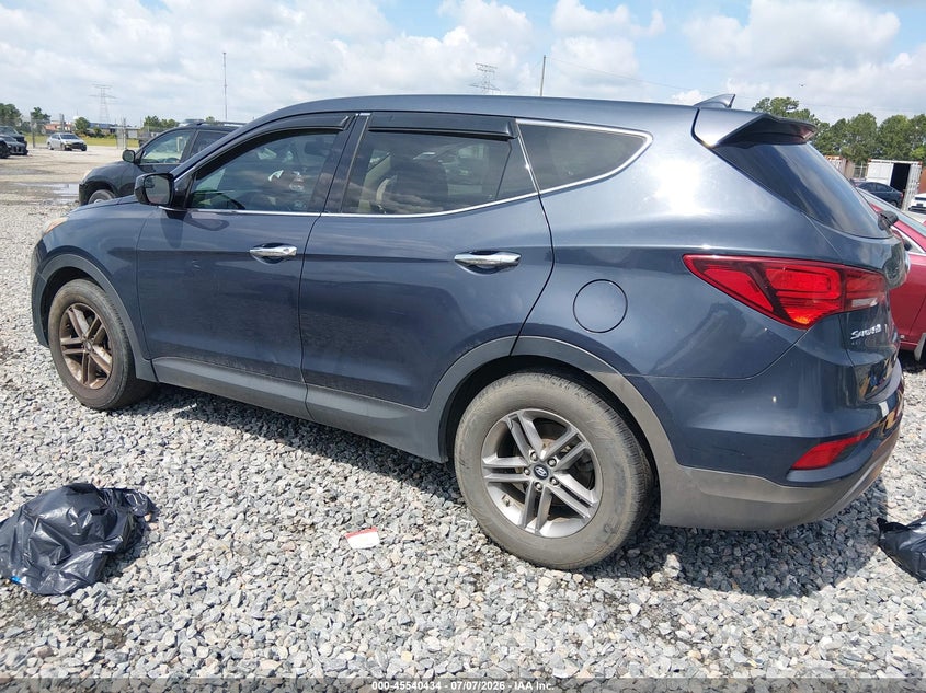 2017 Hyundai Santa fe VIN 5XYZTDLB0HG431818 IAAI salvage auction — NORMAL WEAR, Nrc Lienholder Repossession Paperwork (Georgia), sold $25 on 2026-07-24 (photo 3)