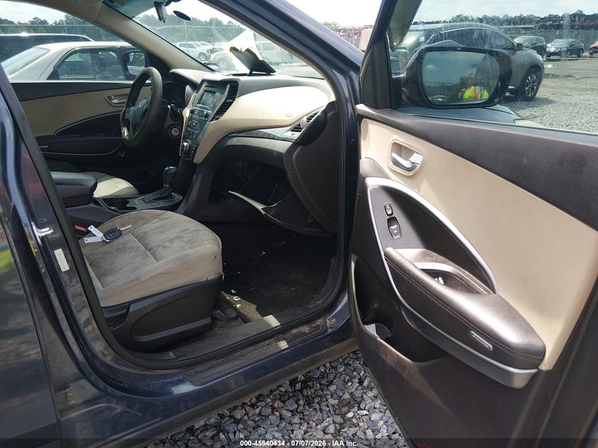 2017 Hyundai Santa fe VIN 5XYZTDLB0HG431818 IAAI salvage auction — NORMAL WEAR, Nrc Lienholder Repossession Paperwork (Georgia), sold $25 on 2026-07-24 (photo 5)
