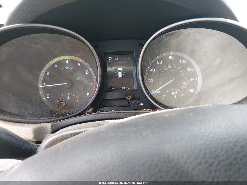 2017 Hyundai Santa fe VIN 5XYZTDLB0HG431818 IAAI salvage auction — NORMAL WEAR, Nrc Lienholder Repossession Paperwork (Georgia), sold $25 on 2026-07-24 (photo 7)