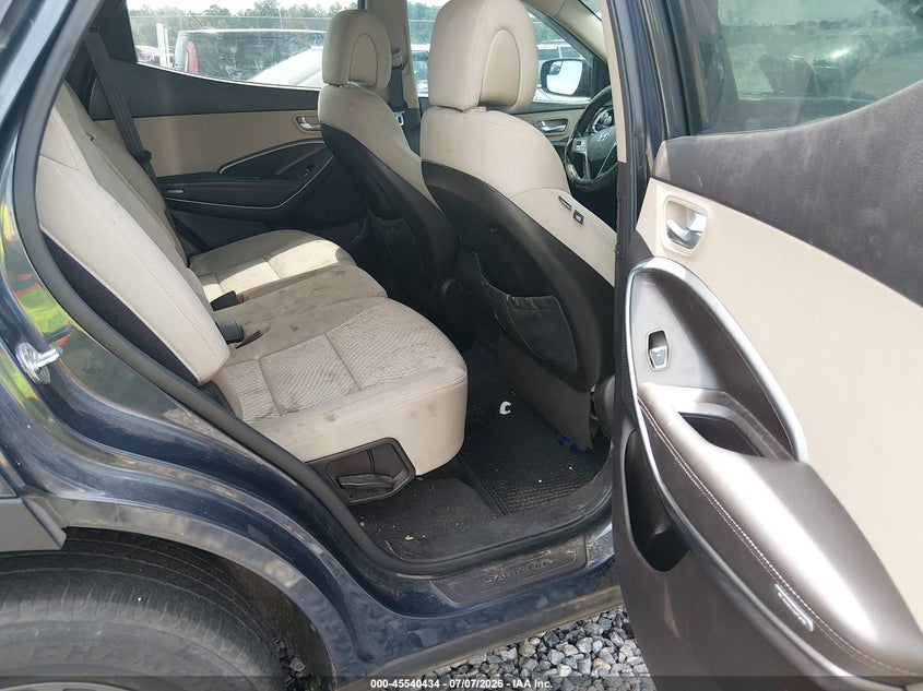 2017 Hyundai Santa fe VIN 5XYZTDLB0HG431818 IAAI salvage auction — NORMAL WEAR, Nrc Lienholder Repossession Paperwork (Georgia), sold $25 on 2026-07-24 (photo 8)
