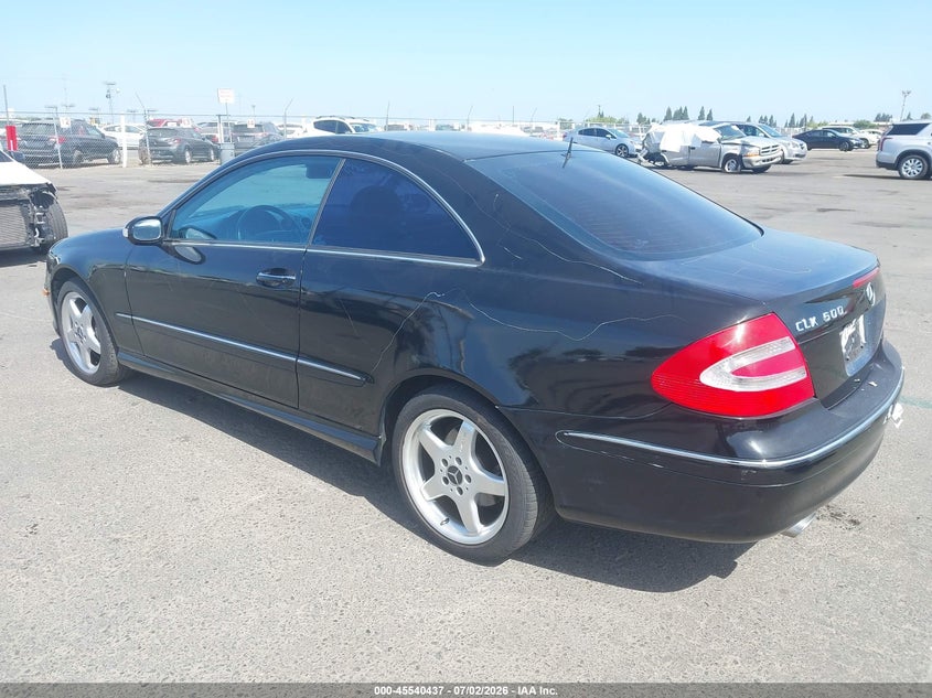 2003 Mercedes-benz Clk-klasse VIN WDBTJ75J43F018571 IAAI salvage auction — VANDALISM, Salvage (California), sold $425 on 2026-07-22 (photo 3)