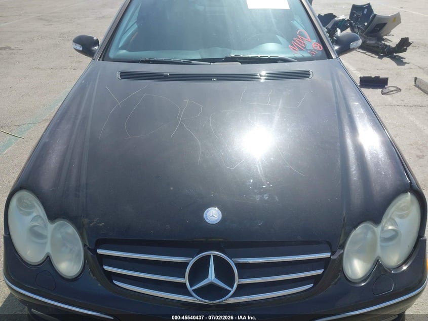 2003 Mercedes-benz Clk-klasse VIN WDBTJ75J43F018571 IAAI salvage auction — VANDALISM, Salvage (California), sold $425 on 2026-07-22 (photo 6)