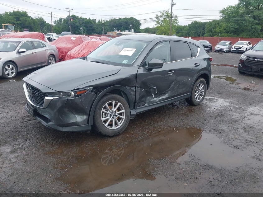 2023 Mazda Cx-5 VIN JM3KFBCM5P0265399 IAAI salvage auction — LEFT SIDE, Salvage Title, sold $6,600 on 2026-07-17 (photo 2)