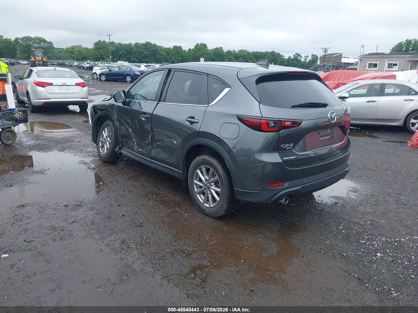 2023 Mazda Cx-5 VIN JM3KFBCM5P0265399 IAAI salvage auction — LEFT SIDE, Salvage Title, sold $6,600 on 2026-07-17 (photo 3)